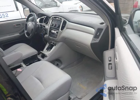 2006 Toyota Highlander V6 from USA, damaged, VIN JTEEP21A360177859